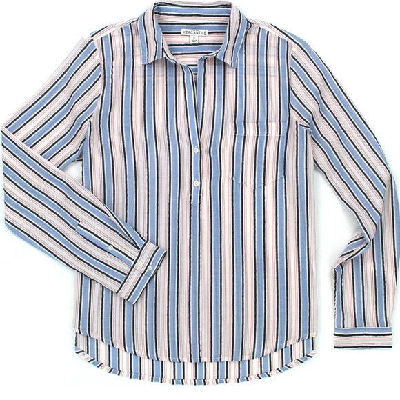J crew XS popover shirt - Picture 2 of 11